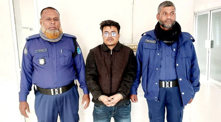 ডাসারে স্বেচ্ছাসেবক লীগ নেতা গ্রেফতার